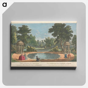 アートパネル-A View of the Grotto & Two Shell Temples in the Gardens of Earl Temple at Stow, in Buckinghamshire
 - イェール大学アートギャラリー Canvas.