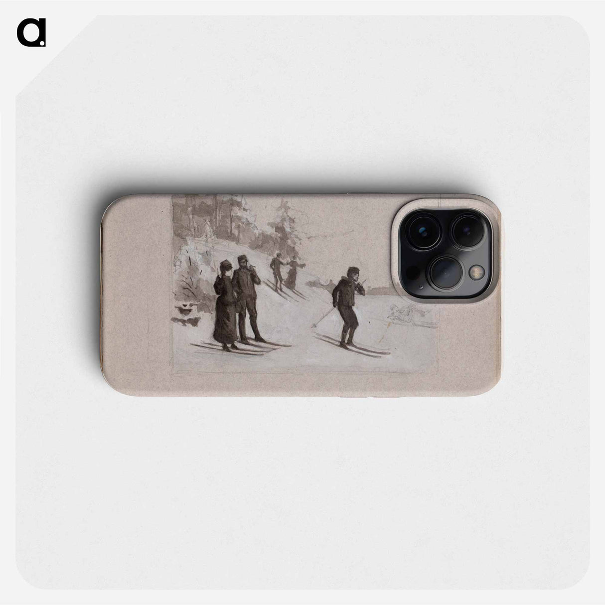 (unknown) part of a sketchbook - アルバート エーデルフェルト Phone Case.
