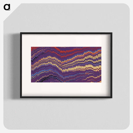 アートポスター-Decorative Paper from Narrative of Events During the Invasion of Russia
 - 大英図書館 Poster.