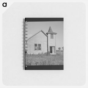 アートメモ帳-Church on the Aldridge Plantation near Leland, Mississippi - ドロテア ラング Memo.
