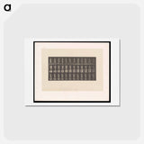 アートポストカード-Naked Woman Walking
 - エドワード マイブリッジ Postcard.