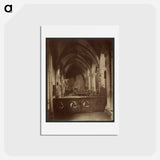 アートポストカード-Eglise Saint-Julien le Pauvre
 - ウジェーヌ アジェ Postcard.