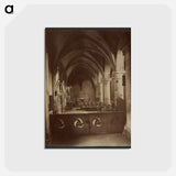 アートポストカード-Eglise Saint-Julien le Pauvre
 - ウジェーヌ アジェ Postcard.