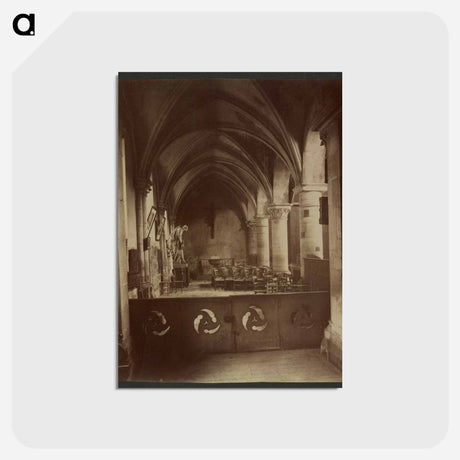 アートポストカード-Eglise Saint-Julien le Pauvre
 - ウジェーヌ アジェ Postcard.