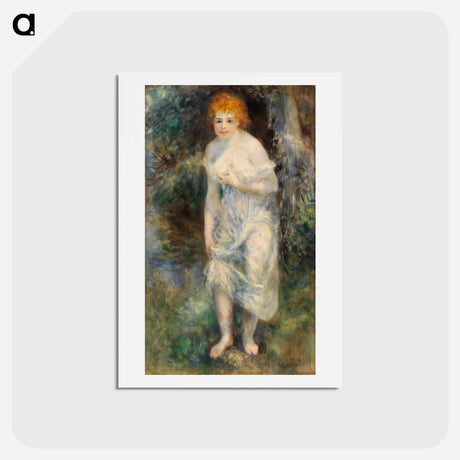 アートポストカード-The Source - ピエール オーギュスト ルノワール Postcard.