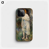 The Source - Pierre Auguste Renoir Phone Case.