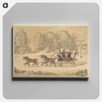 アートパネル-The Mail Coach in a Storm of Snow
 - イェール大学アートギャラリー Canvas.