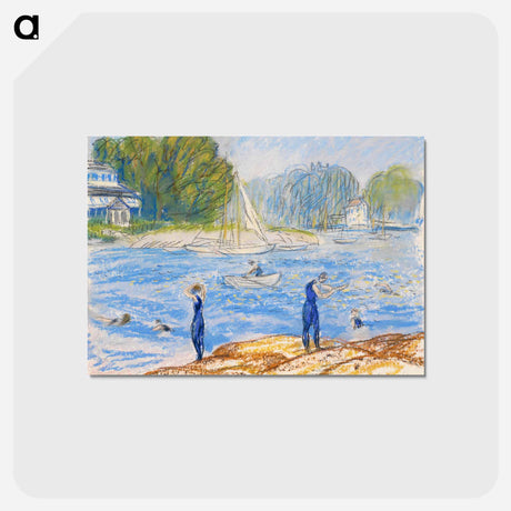 アートポストカード-Bathers, Annisquam
 - バーンズ・コレクション Postcard.