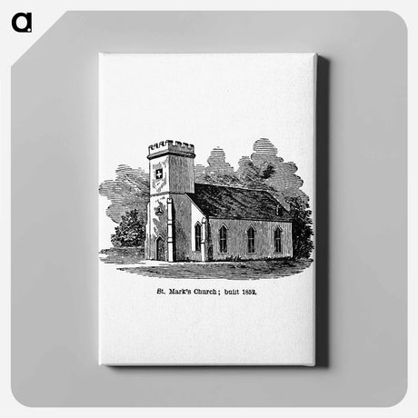 アートパネル-St. Mark's Church
 - 大英図書館 Canvas.