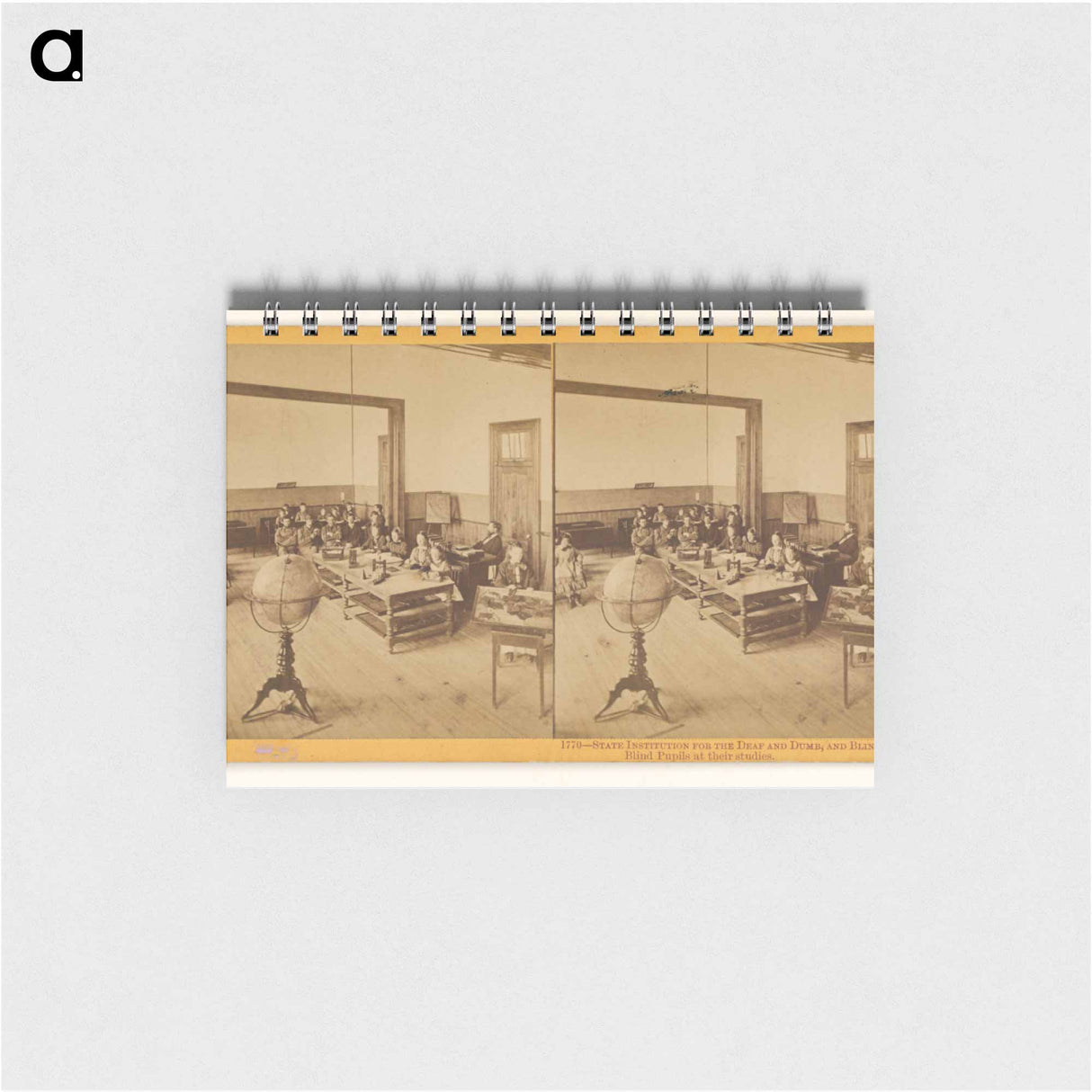 アートメモ帳-Blind Pupils at their Studies
 - エドワード マイブリッジ Memo.