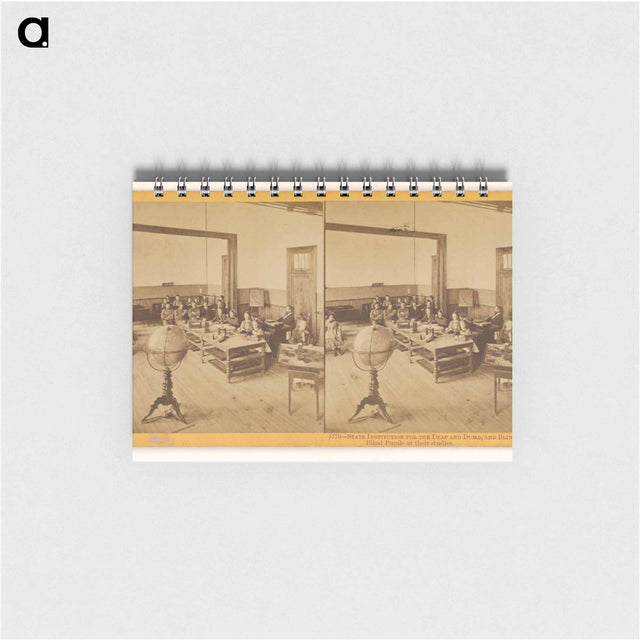 アートメモ帳-Blind Pupils at their Studies
 - エドワード マイブリッジ Memo.