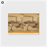アートポストカード-Blind Pupils at their Studies
 - エドワード マイブリッジ Postcard.