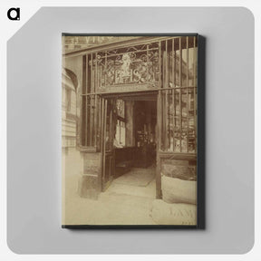 アートパネル-33 Rue des Bourdonnais
 - ウジェーヌ アジェ Canvas.