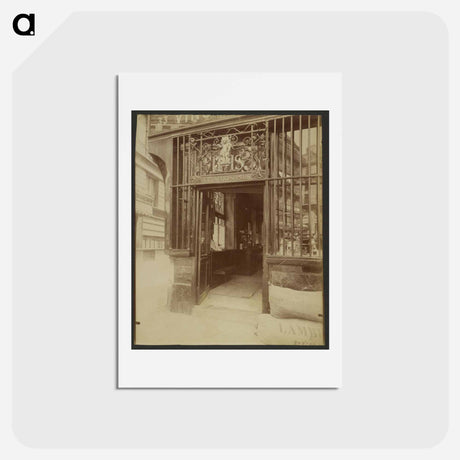 アートポストカード-33 Rue des Bourdonnais
 - ウジェーヌ アジェ Postcard.