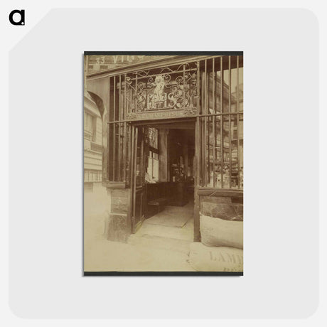 アートポストカード-33 Rue des Bourdonnais
 - ウジェーヌ アジェ Postcard.
