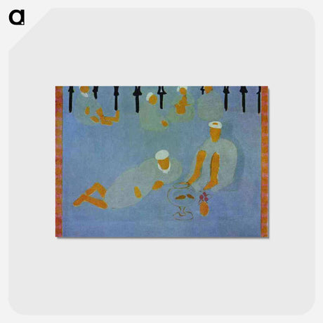 アートポストカード-Arabian Coffee House - アンリ マティス Postcard.