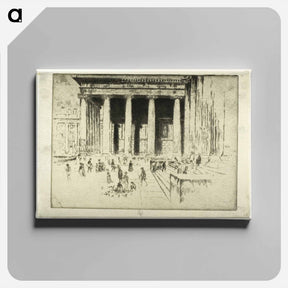 アートパネル-The Steps, British Museum
 - ジョセフ ペネル Canvas.