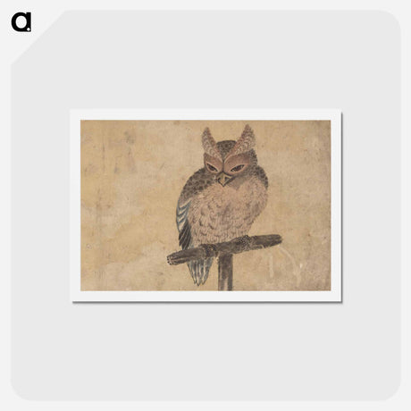 アートポストカード-Album of Sketches by Katsushika Hokusai and His Disciples - 葛飾 北斎 Postcard.