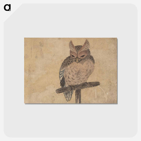 アートポストカード-Album of Sketches by Katsushika Hokusai and His Disciples - 葛飾 北斎 Postcard.