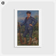 アートポストカード-Jean as a Huntsman - ピエール オーギュスト ルノワール Postcard.