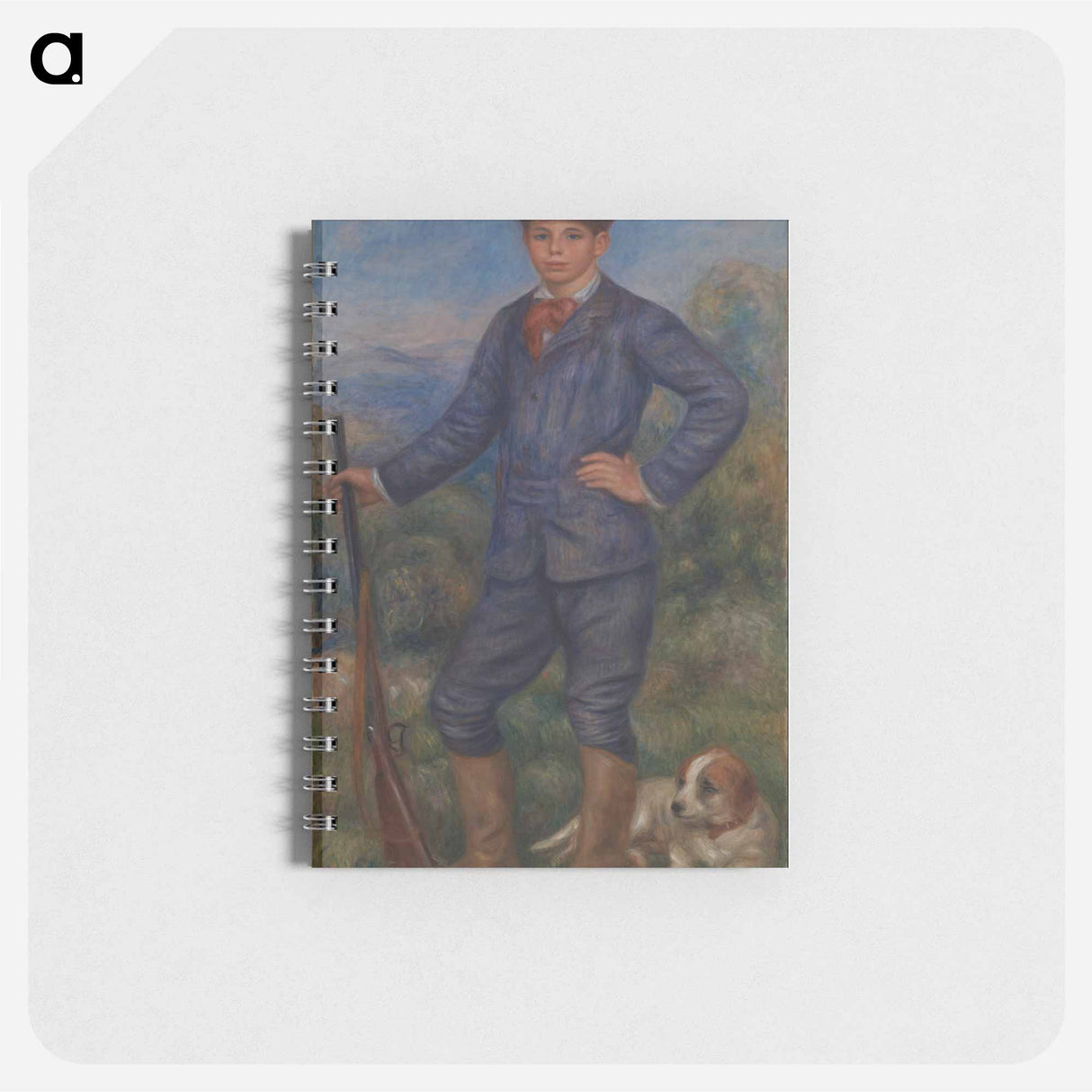 Jean as a Huntsman - ピエール オーギュスト ルノワール Memo.