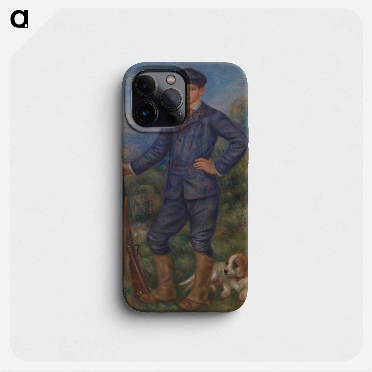 Jean as a Huntsman - Pierre Auguste Renoir Phone Case.