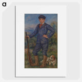 Jean as a Huntsman - Pierre-Auguste Renoir Poster.