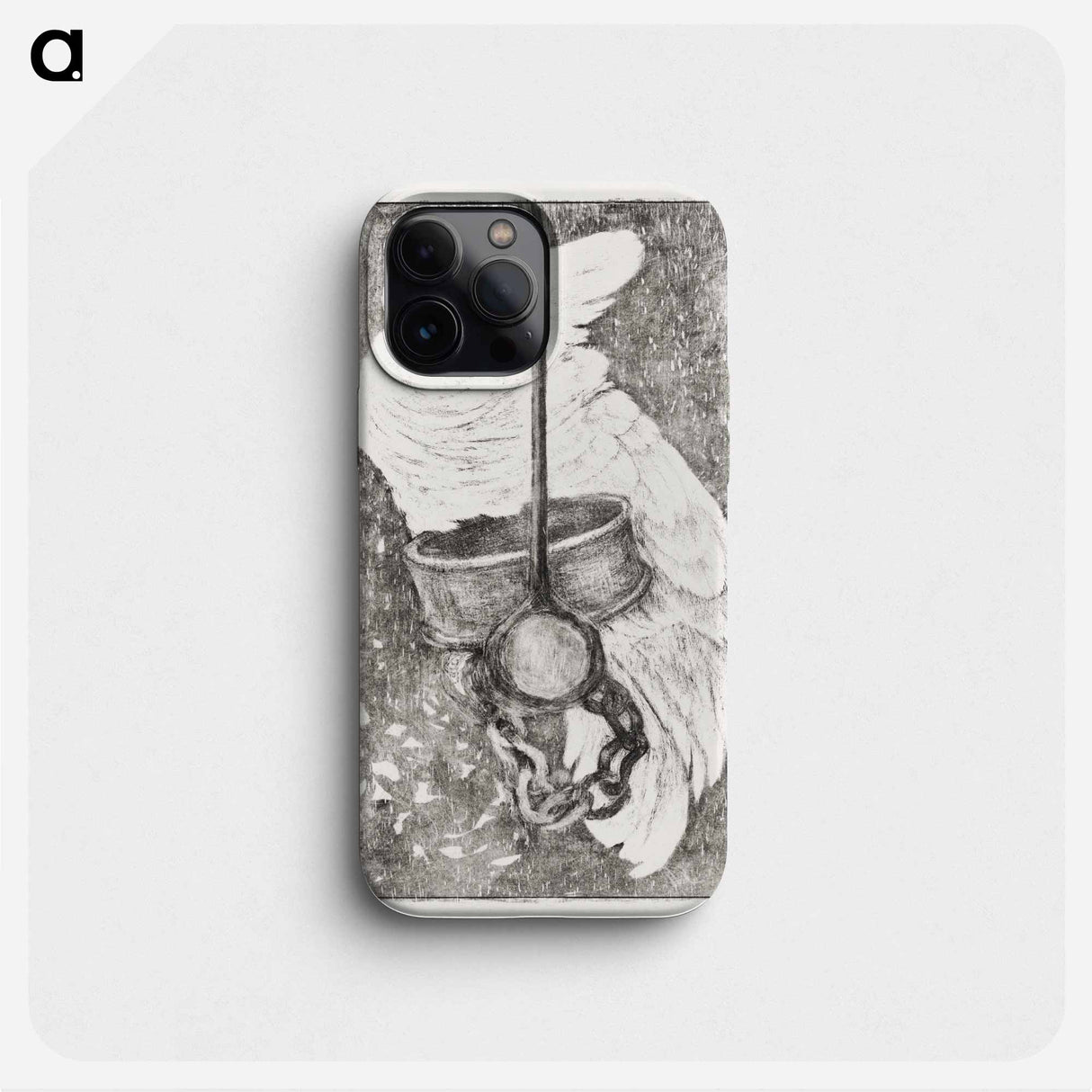 Witte kaketoe - Theo van Hoytema Phone Case.