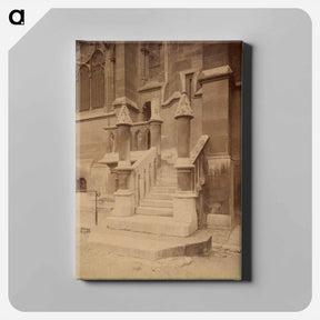 アートパネル-Notre-Dame, Paris
 - ウジェーヌ アジェ Canvas.
