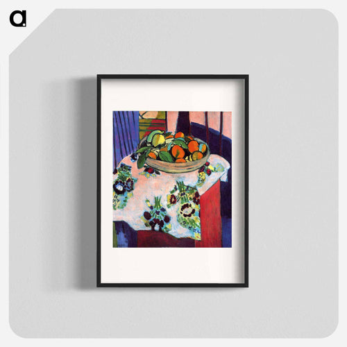 Basket with Oranges - アンリ マティス Poster.