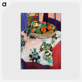 アートポストカード-Basket with Oranges - アンリ マティス Postcard.