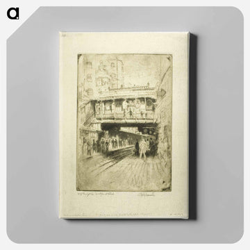 Westminster Bridge Station
 - ジョセフ ペネル Canvas.
