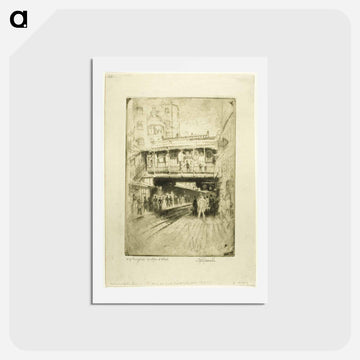 Westminster Bridge Station
 - ジョセフ ペネル Postcard.