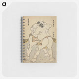 Hokusai's sumo wrestler - 葛飾 北斎 Memo.
