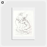 アートポストカード-Le Fleuve Scamandre - ピエール オーギュスト ルノワール Postcard.