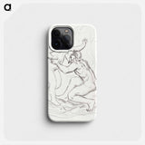 Le Fleuve Scamandre - Pierre Auguste Renoir Phone Case.