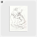 アートポストカード-Le Fleuve Scamandre - ピエール オーギュスト ルノワール Postcard.