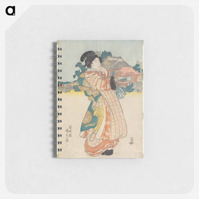 アートメモ帳-Left Panel of a Triptych
 - 歌川 国貞 Memo.
