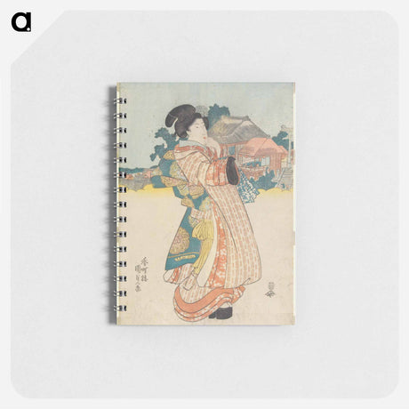 アートメモ帳-Left Panel of a Triptych
 - 歌川 国貞 Memo.