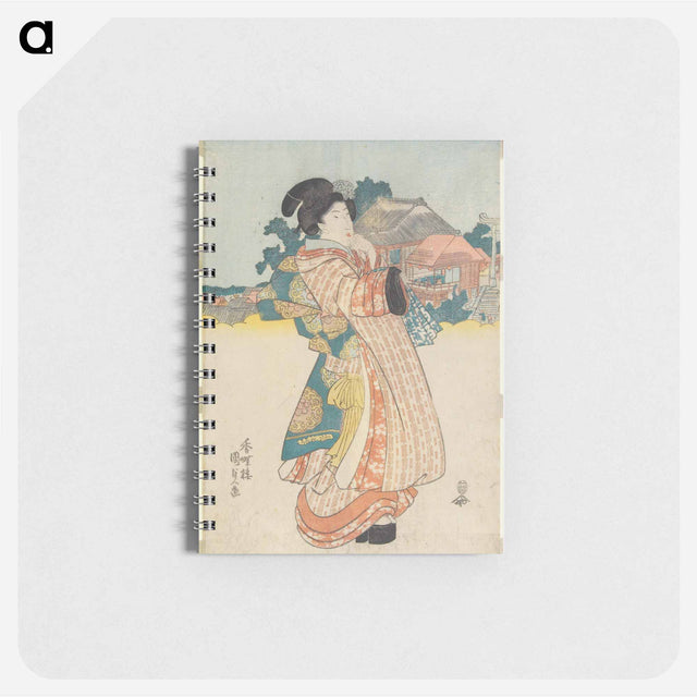 アートメモ帳-Left Panel of a Triptych
 - 歌川 国貞 Memo.