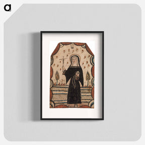 アートポスター-Saint Rita of Cascia
 - バーンズ・コレクション Poster.