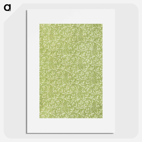 アートポスター-Decorative Paper from Jezebel's Daughter
 - 大英図書館 Poster.