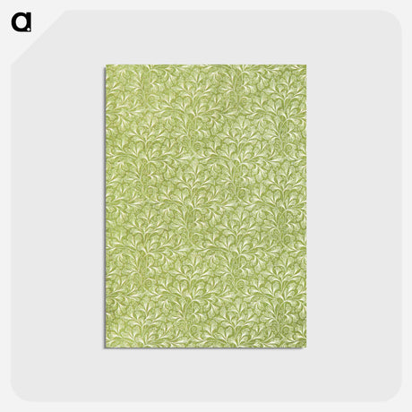 アートポストカード-Decorative Paper from Jezebel's Daughter
 - 大英図書館 Postcard.