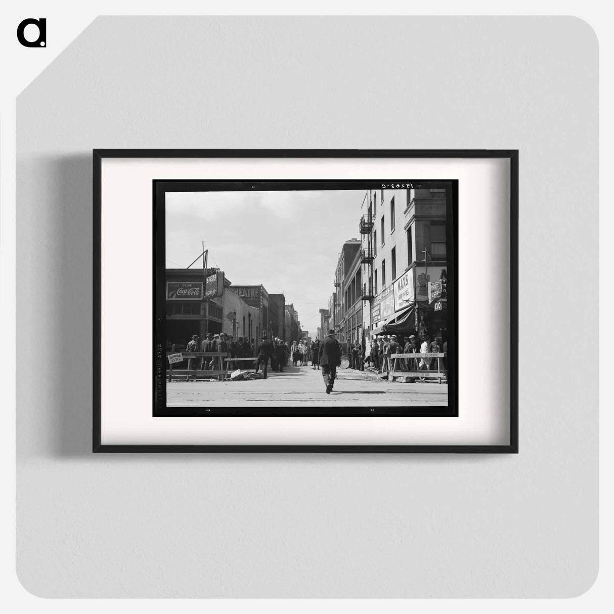 Salvation Army, San Francisco, California - Dorothea Lange Poster.