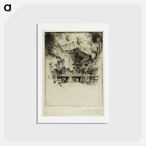 Main Street, Mahanoy City
 - ジョセフ ペネル Postcard.