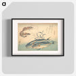 アートポスター-Aji Fish and Kuruma-ebi, from the series Uozukushi (Every Variety of Fish)
 - 歌川 広重 Poster.