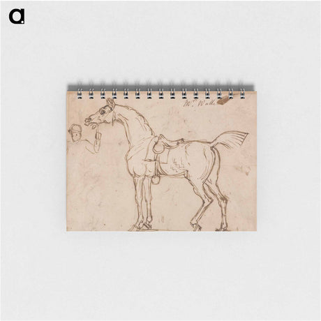 アートメモ帳-A Racehorse, Bridled and Saddled
 - イェール大学アートギャラリー Memo.