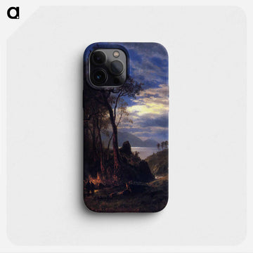 The Campfire - アルバート ビアスタット Phone Case.