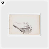 アートポストカード-(unknown) part of a sketchbook - アルバート エーデルフェルト Postcard.