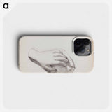(unknown) part of a sketchbook - アルバート エーデルフェルト Phone Case.